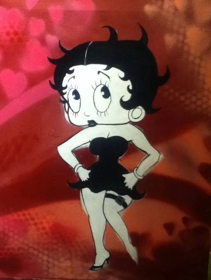 Betty Boop pop-art commission