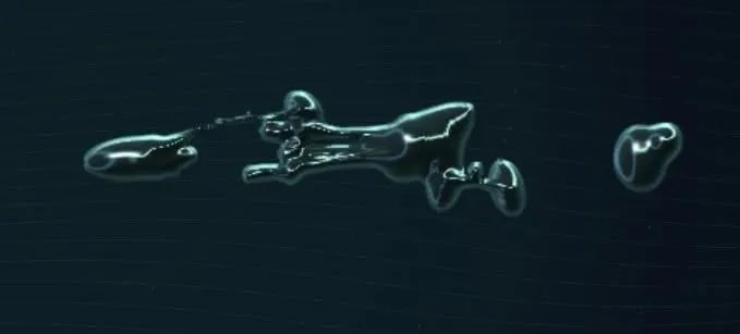 FERAL organism stretched into several connected bodies