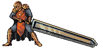 Broadswordsmen Revamped, pixel art by Derek Boe