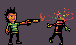 Care to see my boom stick?, pixel art by Derek Boe