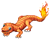 CharSalamander, pixel art by Derek Boe