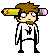 Ens' Avatar., pixel art by Derek Boe