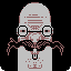 Garison Grey would attack if he could, pixel art by Derek Boe