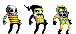 It's a halocaust., pixel art by Derek Boe