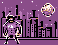 Jeremiah the Brave, pixel art by Derek Boe