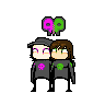 Me and My Love., pixel art by Derek Boe