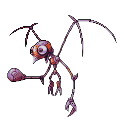 Mecho Wars - Large Landian, pixel art by Derek Boe