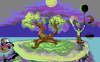Not so Clownish, pixel art by Derek Boe