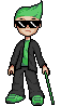 Pimp'd Snader, pixel art by Derek Boe