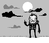 Punk'd up., pixel art by Derek Boe