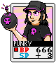 Punky's Battlecard, pixel art by Derek Boe