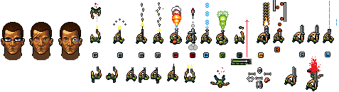 Ryan Knight - Sinister Corridors, pixel art by Derek Boe