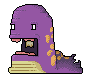 Slugly The Disgrosting, pixel art by Derek Boe