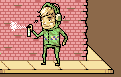 Spray Painter, pixel art by Derek Boe